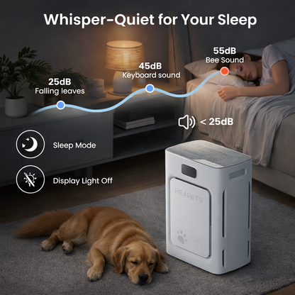 HEAPETS by N3RO™ - Smart Pet Air Purifier & Vacuum