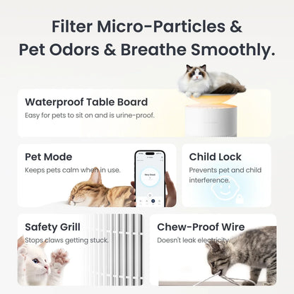 BREATHABLE by N3RO™ - Smart Table & Air Purifier