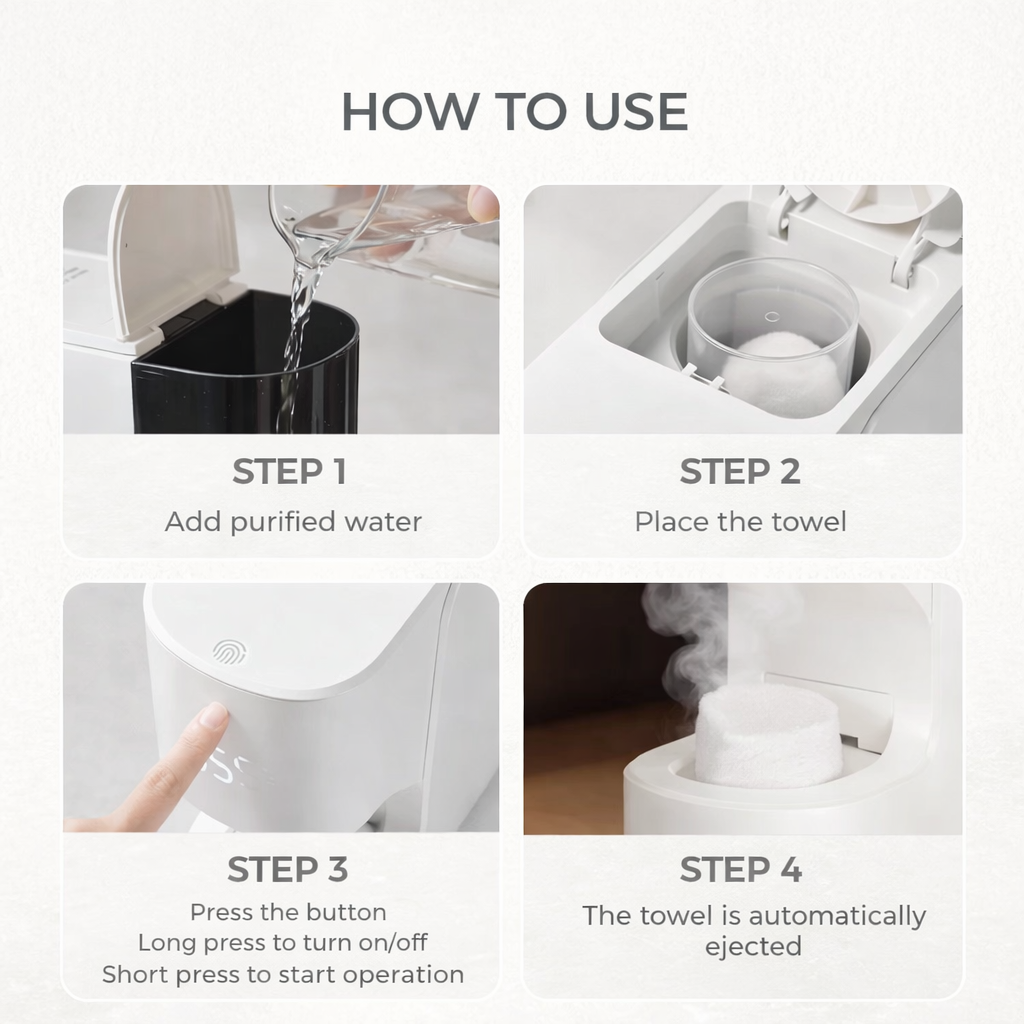 Livefull by N3RO™ - Smart Warm Towel Dispenser