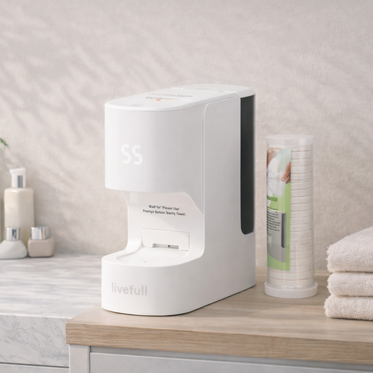 LIVEFULL by N3RO™ - Smart Warm Towel Dispenser