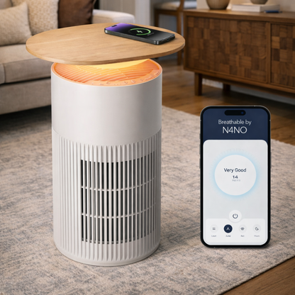 BREATHABLE by N3RO™ - Smart Table & Air Purifier
