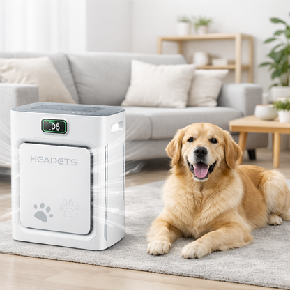 HEAPETS by N3RO™ - Smart Pet Air Purifier & Vacuum