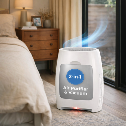PUREVAC by N3RO™ - Smart 2 in 1 Vacuum & Air Purifier