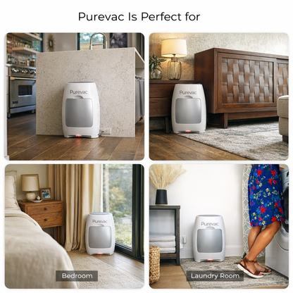 PUREVAC by N3RO™ - Smart 2 in 1 Vacuum & Air Purifier